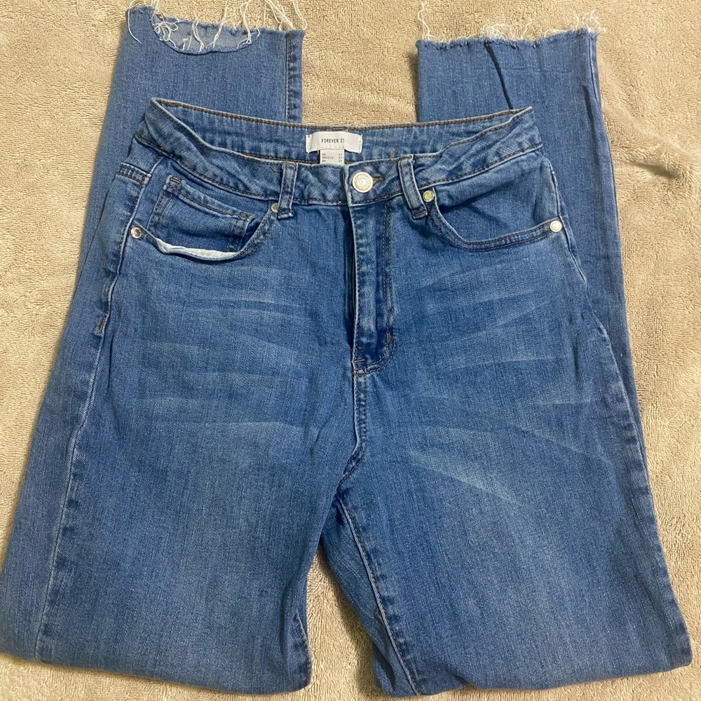 Forever 21 Blue Denim Jeans Women’s Size 27